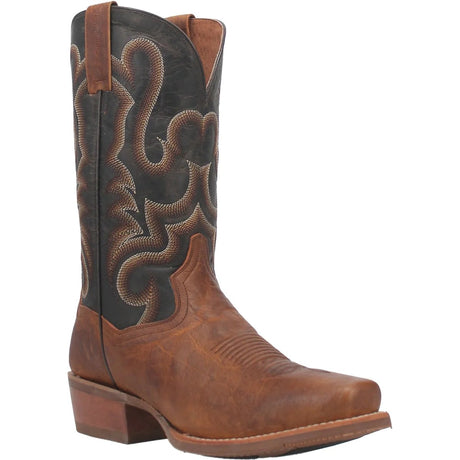 Dan Post Men's Richland Genuine Leather Square Toe Boots - Saddle - Dan Post Boots