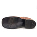 El Besserro Women's Square Toe Leather Ankle Boots Honey - Hooch Boots