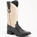 Ferrini Men's Blaze Leather Narrow Square Toe Boots Handcrafted - Black - Ferrini Boots