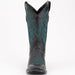 Ferrini Men's Blaze Leather Square Toe Boots Handcrafted - Black - Ferrini Boots