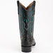 Ferrini Men's Colt Full Quill Ostrich Boots Handcrafted - Black - Ferrini Boots