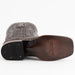 Ferrini Men's Dakota Hornback Caiman Boots - Square Toe Handcrafted Brown - Ferrini Boots