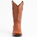 Ferrini Men's Dakota Hornback Caiman Boots - Square Toe Handcrafted Cognac - Ferrini Boots