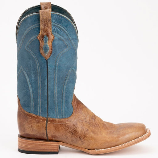 Ferrini Men's Maddox Leather Boots Handcrafted - Antique Saddle - Ferrini Boots