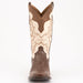 Ferrini Men's Nash Ostrich Leg Boots Handcrafted - Brown - Ferrini Boots