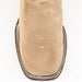 Ferrini Men's Roughrider Square Toe Boots Handcrafted - Taupe - Ferrini Boots