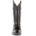 Ferrini Men's Stallion Alligator Belly Boots French Toe Handcrafted Black 1074104 - Ferrini Boots