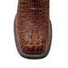 Ferrini Stampede Men's Print Crocodile Boots Handcrafted Sport Rust 40493-23 - Ferrini Boots