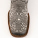 Ferrini Women's Bella Square Toe Boots Handcrafted - Grey/Smoke - Ferrini Boots