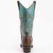 Ferrini Women's Duchess Snip Toe Boots Handcrafted - Kango Brown - Ferrini Boots