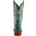 Ferrini Women's Southern Charm Square Toe Boots Handcrafted - Turquoise - Ferrini Boots
