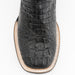 Ferrini Women's Stampede Square Toe Boots Crocodile Print - Black - Ferrini Boots