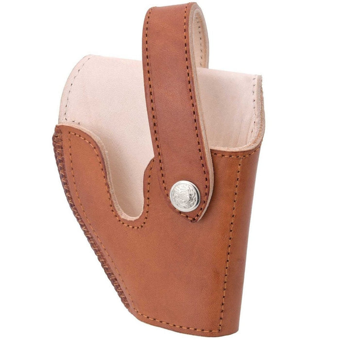 Funda para Pistola de Cuero Original Vikini Color Natural Lisa WD-1696 - White Diamonds Boots