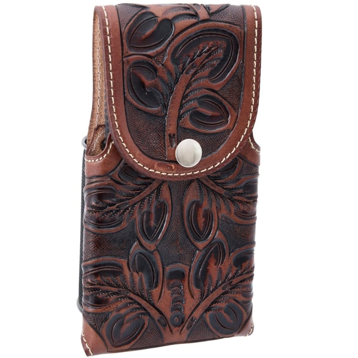 Original Chiseled Leather Smartphone Case Brown Color WD-1525 Original Chiseled Leather Smartphone Case Brown Color WD-1525
