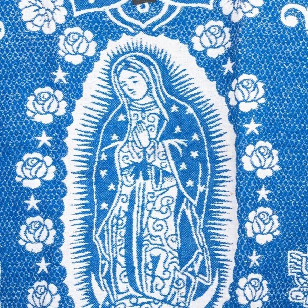 Gaban (Jorongo o Sarape) Bordado Doble Vista con Virgencita imp-73128A - ImporMexico