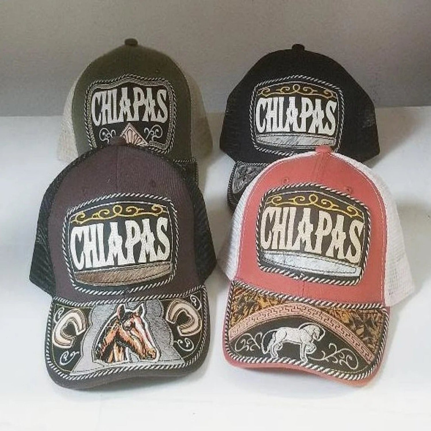 Gorra Artesanal con Bordado del Estado de Chiapas - ImporMexico