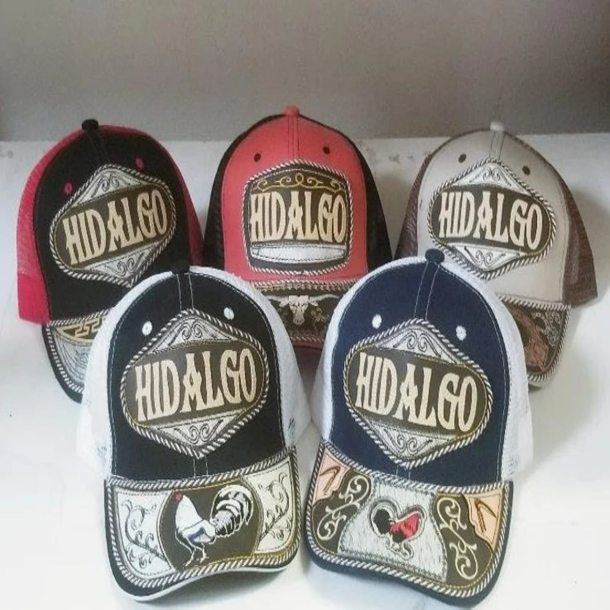 Gorra Artesanal con Bordado del Estado de Hidalgo - ImporMexico