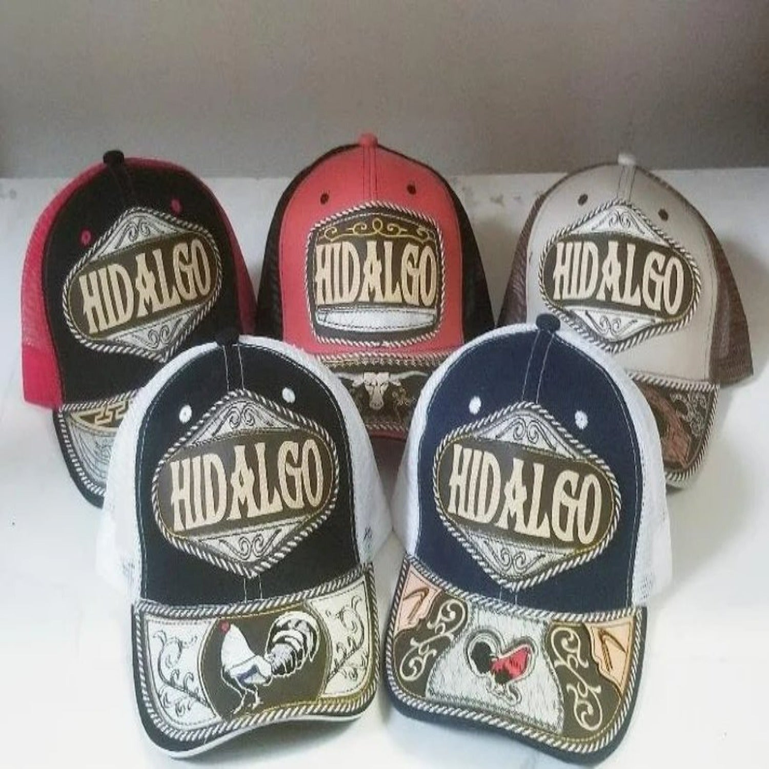 Gorra Artesanal con Bordado del Estado de Hidalgo - ImporMexico