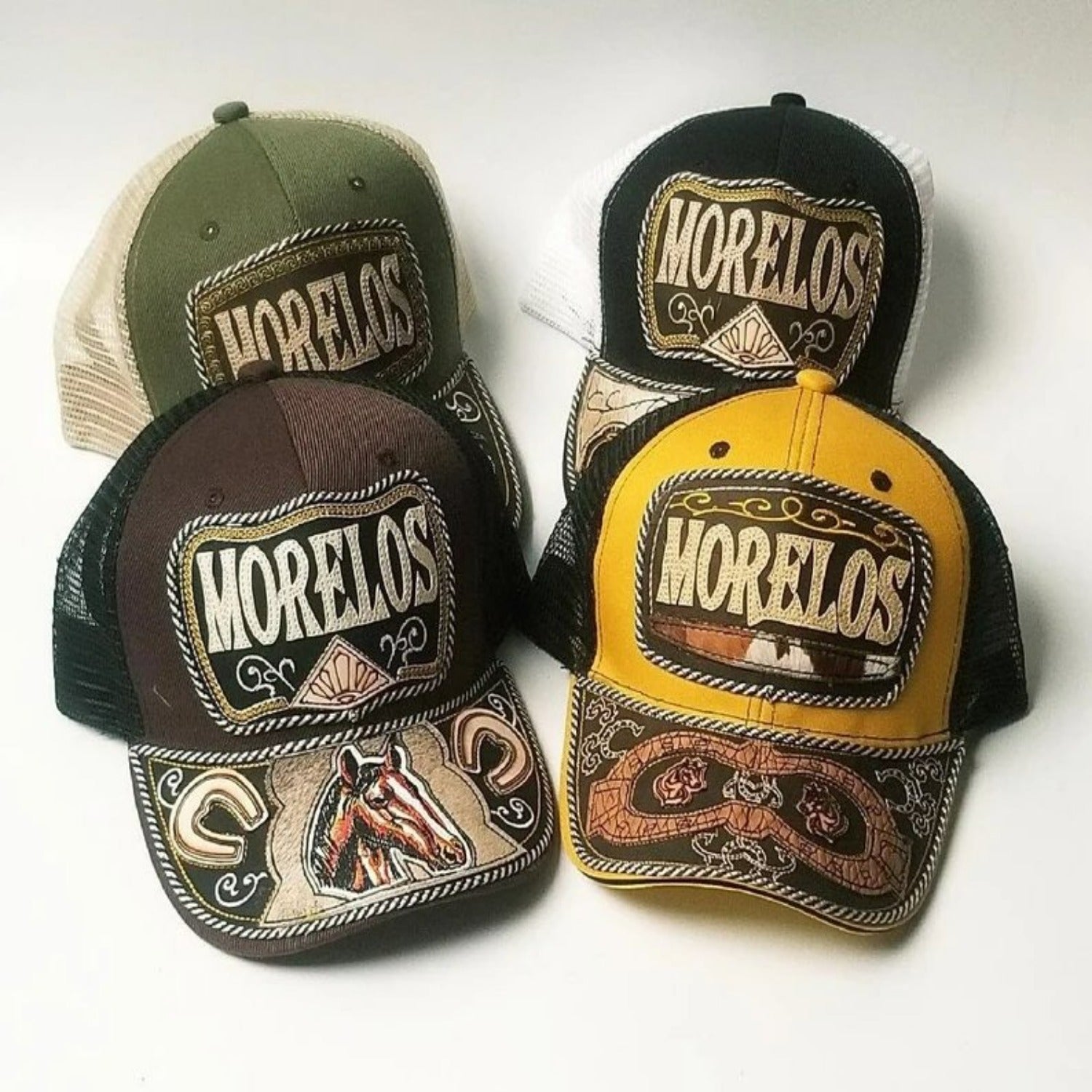 Gorra Artesanal con Bordado del Estado de Morelos - ImporMexico