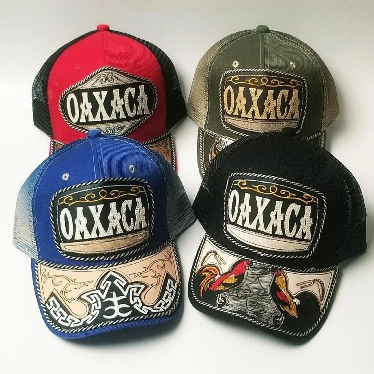 Gorra Artesanal con Bordado del Estado de Oaxaca - ImporMexico