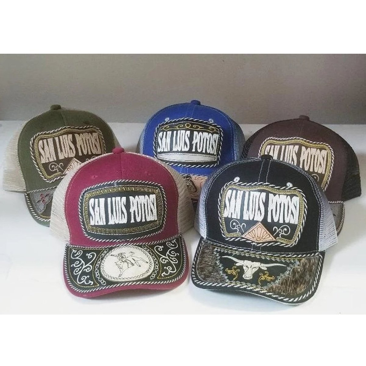 Gorra Artesanal con Bordado del Estado de San Luis Potosi - ImporMexico