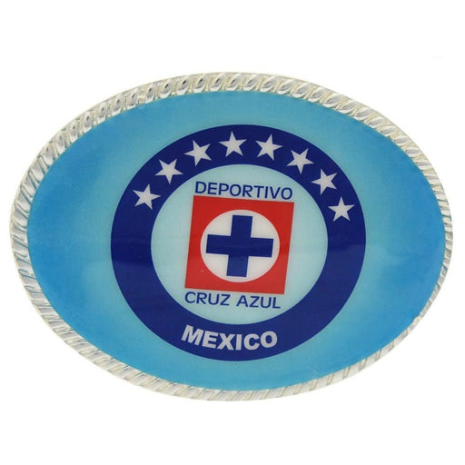 Hebilla Vaquera con Logo del Cruz Azul de Alpaca Fina IMP-20287 - Impormexico