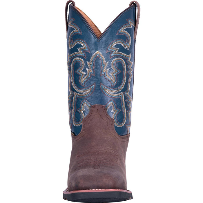 Laredo Men's Hamilton Genuine Leather Square Toe Boots - Tan - Dan Post Boots