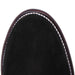 Los Altos Men's Round Toe Suede Leather Short Boots - Black 50B6305 - Los Altos Boots