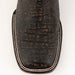 Men's Ferrini Acero Elephant Print Boots Handcrafted Nicotine - Ferrini Boots