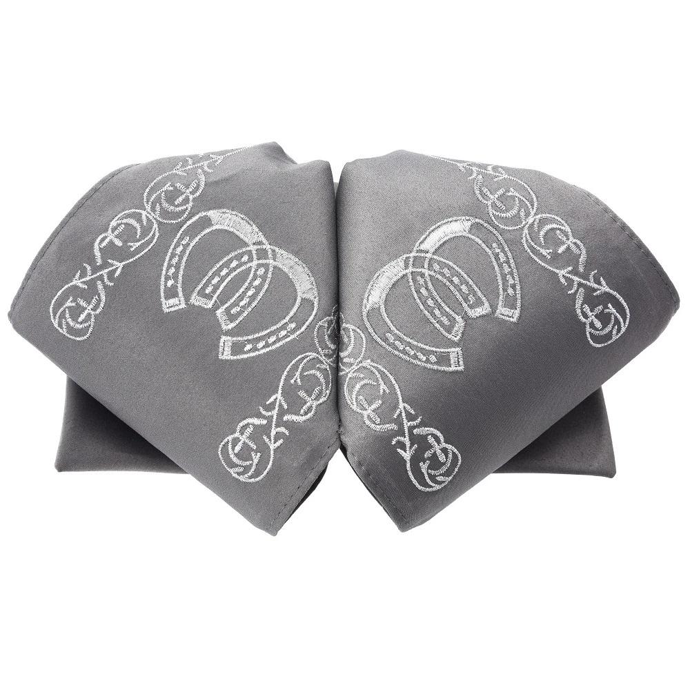 Moño Charro Bordado Color Gris con Plata imp-72503 - Impormexico