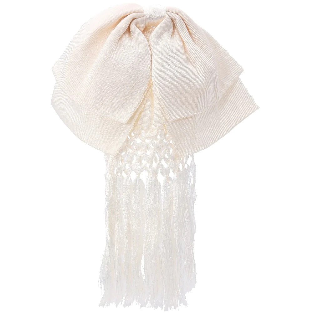 Moño Charro (Corbatin) Color Blanco Liso imp-MC72272 - Impormexico