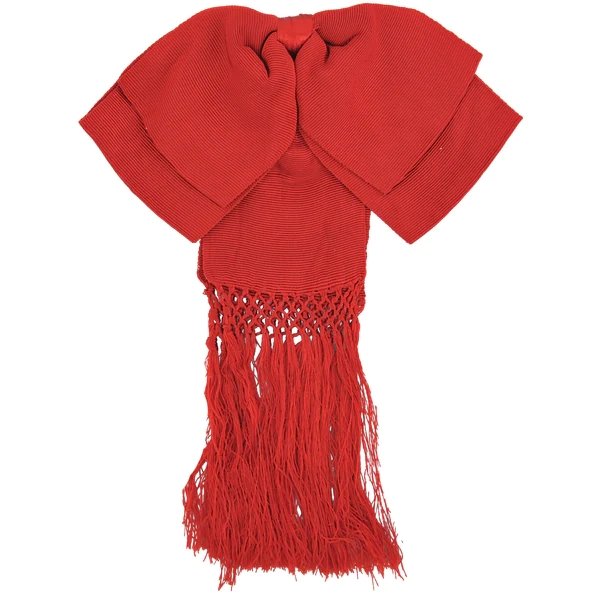 Moño Charro (Corbatin) Color Rojo Liso imp-MC72261 - Impormexico