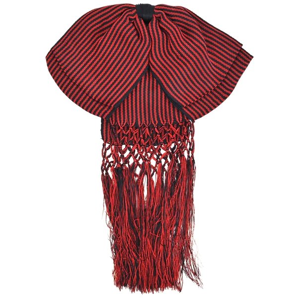 Moño Charro (Corbatin) Color Rojo y Rayas Negras imp-MC72262 - Impormexico