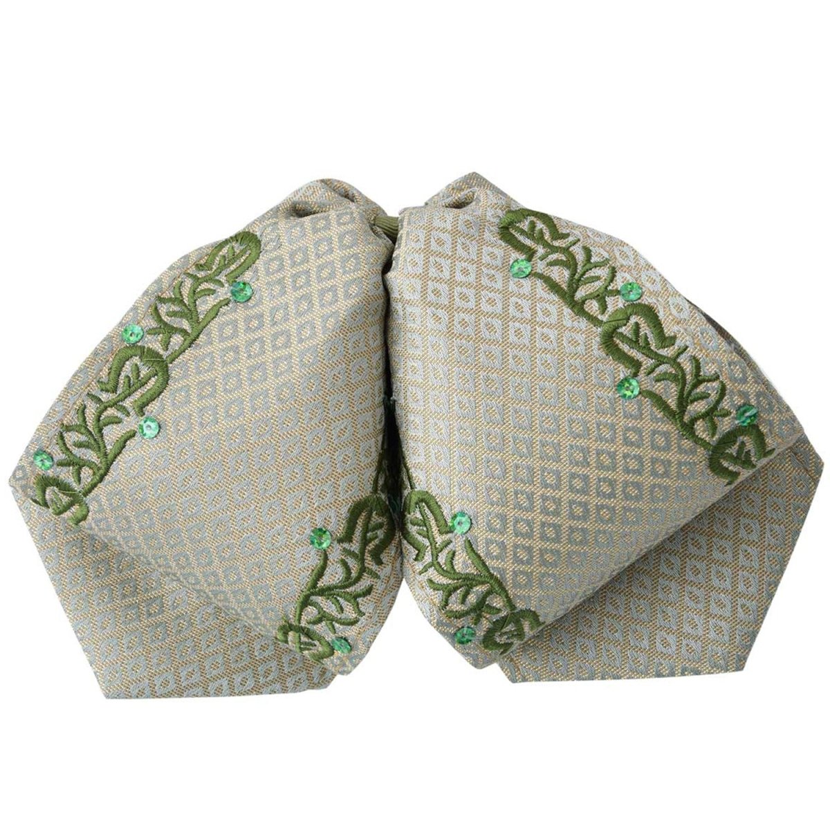 Moño Charro Fino Color Verde WD-980 - White Diamonds Boots