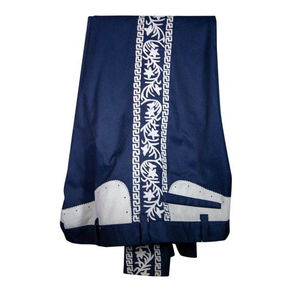 Pantalon Charro de Gala con Fino Bordado para Hombre Color Azul Marino  WD-1047