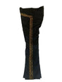 Pantalon Charro Economico para Adulto en Color Negro Dorado IMP-77120 - Impormexico