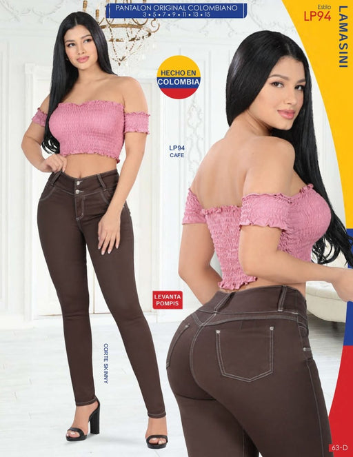 Pantalón de Mezclilla Colombiano LAM-LP94 - Lamasini Jeans