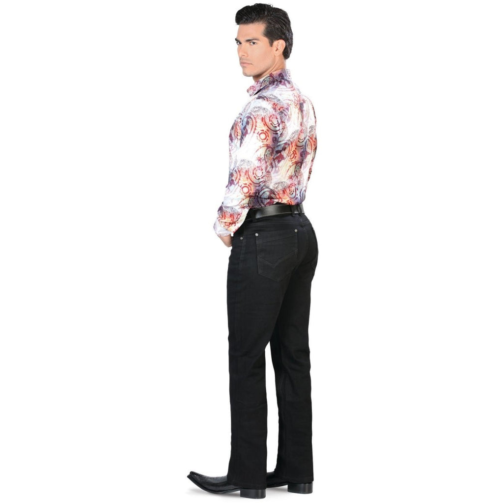 Pantalon Vaquero de Mezclilla LAM-9050Black