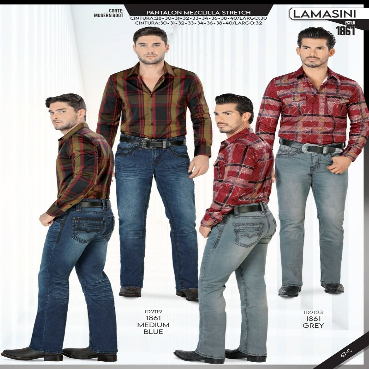 Vaqueros Ropa Pantalones Vaqueros para Hombres | Mejores Marcas — CaballoBronco.com