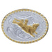 Placa para Sombrero Doma de Toro Oval IMP-29317 - caballobronco.com