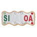 Placa para Sombrero Sinaloa Tricolor PLA-SIN - impormexico