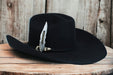 Pluma de Plata para Texana o Sombrero Vaquero con Estados - Tombstone