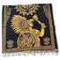 Poncho Azteca Bordado Doble Vista Artesanal imp-73127 - ImporMexico