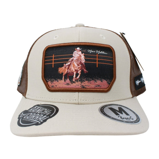 Ranch & Corral Trucker Hat with Charro Beige - Hooch