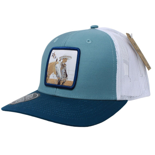 Ranch & Corral Trucker Hat with Charro Teal - Hooch