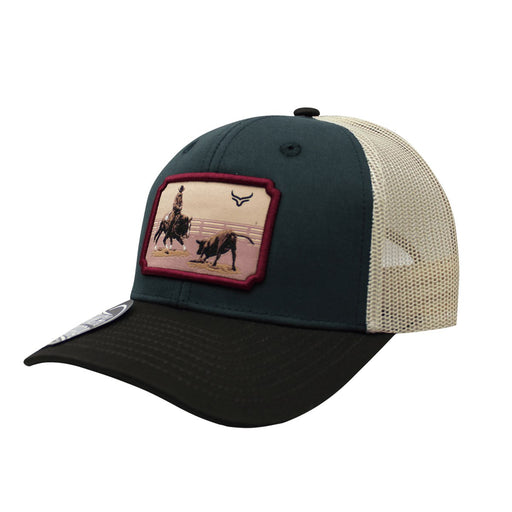 Ranch & Corral Trucker Hat with Patch Green - Hooch