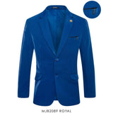 Saco Vaquero para Hombre Contti Color Azul Rey CT-2089ROYAL - Contti