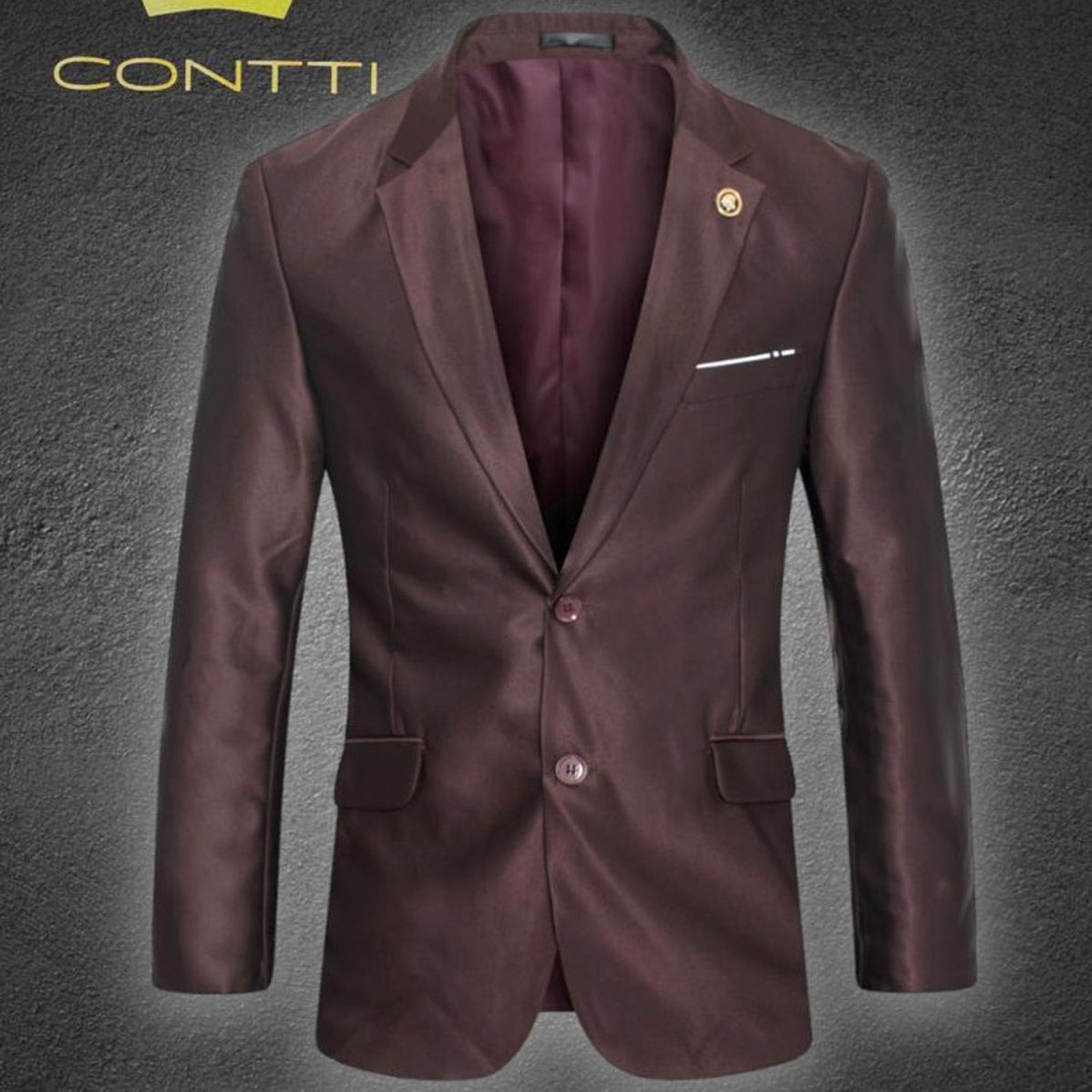 Saco Vaquero para Hombre Contti Color Marron CT-2084MAR