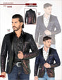 Saco Vaquero para Hombre (Linea Roberto Tapia) con Lentejuela LAM-35200 - Lamasini