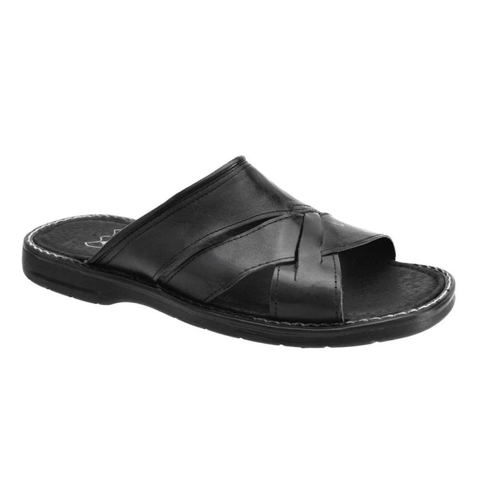 Sandalias de Cuero Artesanal de Vestir imp-31107 - Impor Mexico